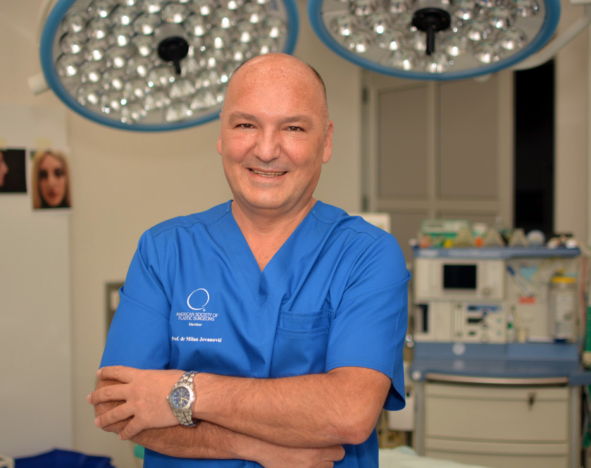 Plastic surgeon prof. Dr Milan Jovanovic